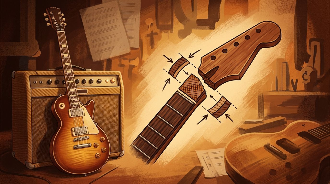 レスポール ネック折れ 原因・修理費用・DIY成功事例を徹底解説に関するイメージ画像